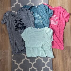 Set of 4! Under Armour Workout Tees